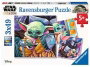 Ravensburger Puzzle The Mandalorian: Grogu Moments de 49 piezas