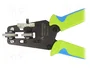 RENNSTEIG Pelacables para Cables Redondos con Aislamiento de PTFE