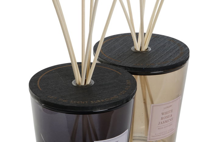 DKD Home Decor Ambientador Mikado Cristal 1L, Pack de 2 unidades surtidas DKD Home Decor Ambientador Mikado Cristal 1L, Pack de 2 unidades surtidas