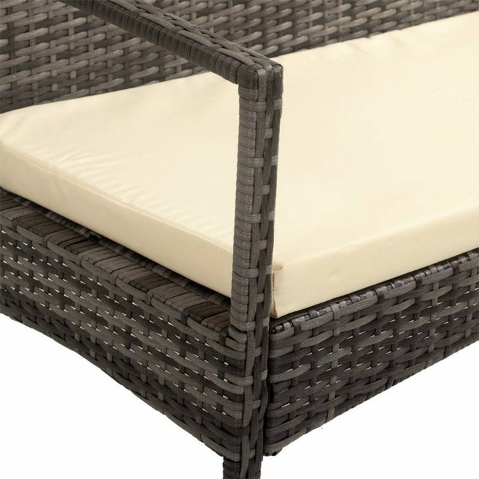 Banco Alexandra House Living Gris 55 x 85 x 110 cm Banco Alexandra House Living Gris 55 x 85 x 110 cm