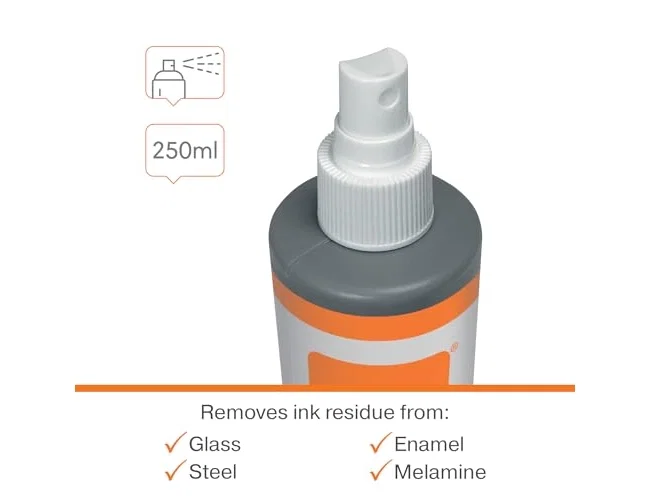 Nobo Spray Limpiador de Pizarras Blancas Ecológico 250 ml