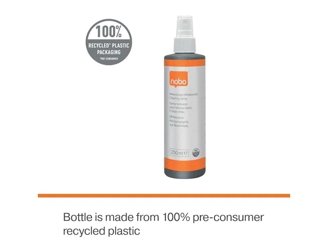 Nobo Spray Limpiador de Pizarras Blancas Ecológico 250 ml