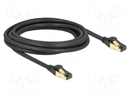 DeLOCK Cable de red RJ45 Cat.7 S/FTP Negro 3 m