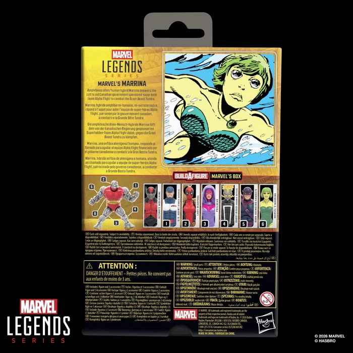 Hasbro Marvel Legends Marvel's Marrina de 15 cm Hasbro Marvel Legends Marvel's Marrina de 15 cm