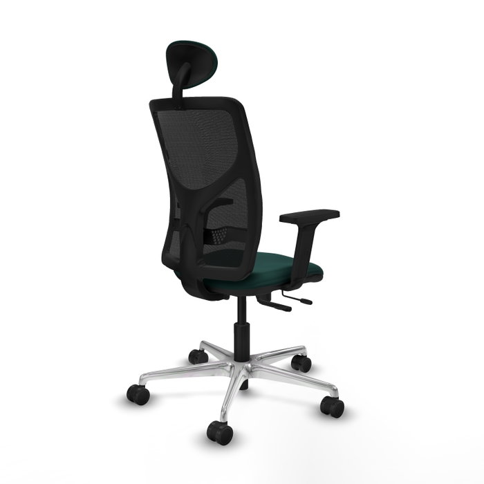 PIQUERAS Y CRESPO Silla de oficina Motilla con mecanismo Sincro/Traslack, Verde botella y Negro PIQUERAS Y CRESPO Silla de oficina Motilla con mecanismo Sincro/Traslack, Verde botella y Negro