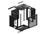 Lanberg Armario Rack de Pared 12U 19 600x450 Negro