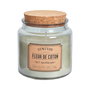 Home Deco Factory Vela Perfumada Apothicaire - Cera Parafina, 60h - Surtido: Gris Almizcle, Blanco Flor Algodón, Marrón Ámbar, H 10 cm