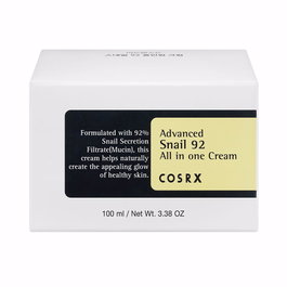 Cosrx Crema Antiarrugas ADVANCED SNAIL 92 All In One con Mucina de Caracol para Nutrición Profunda, 100 ml
