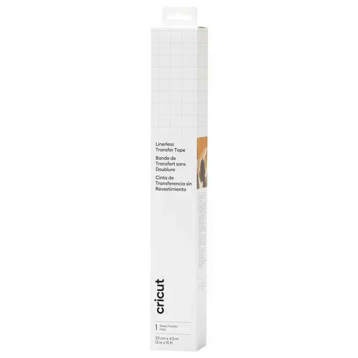 Cricut Cinta de Transferencia Linerless Translúcida para Máquinas de Corte Cricut, 330 mm x 4.5 m