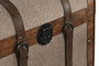 DKD Home Decor Baúl 32 x 30.5 x 41 cm Marrón Beige Set de 2 Unidades