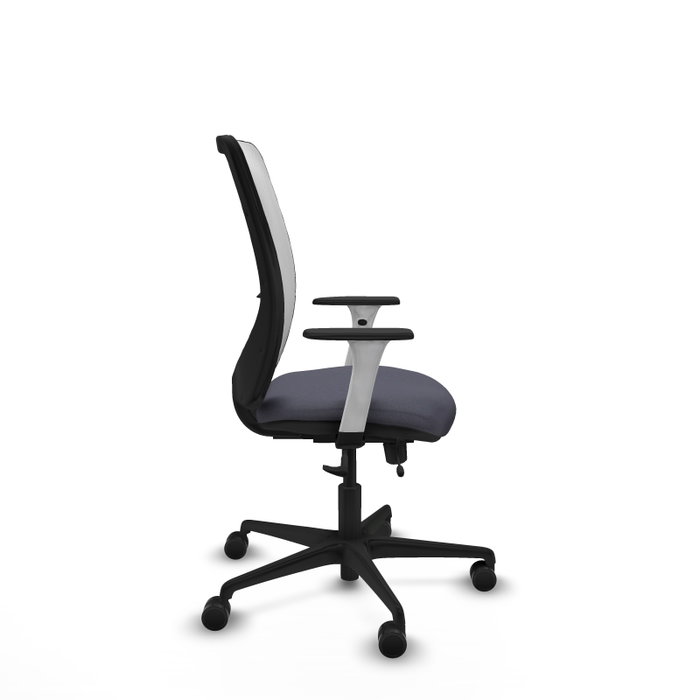 PIQUERAS Y CRESPO Silla de oficina Zulema con mecanismo Sincro/Traslack Gris y Blanco PIQUERAS Y CRESPO Silla de oficina Zulema con mecanismo Sincro/Traslack Gris y Blanco