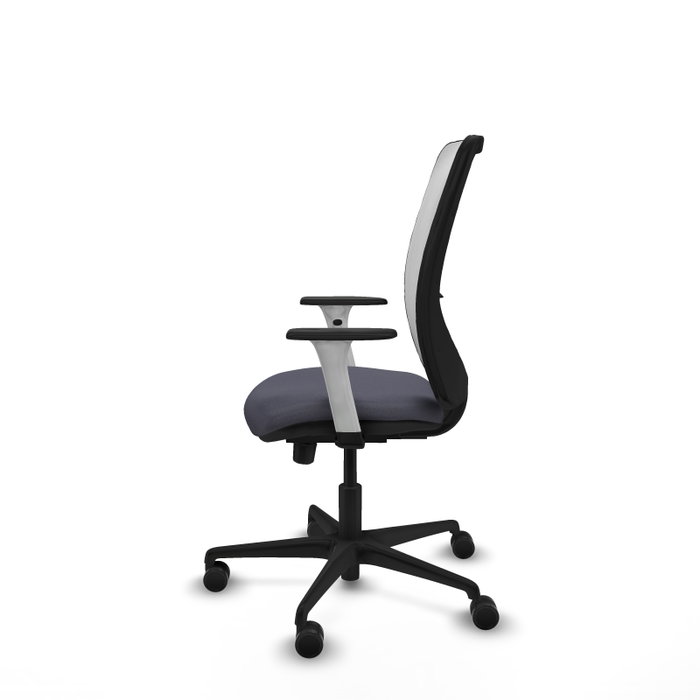PIQUERAS Y CRESPO Silla de oficina Zulema con mecanismo Sincro/Traslack Gris y Blanco PIQUERAS Y CRESPO Silla de oficina Zulema con mecanismo Sincro/Traslack Gris y Blanco