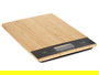 Kinvara Báscula Digital Bambú 5 Kg 15x21.6x2 cm (Set de 6)