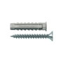 FISCHER Taco de Nylon SX Plus + T 6x30 mm, 25 unidades