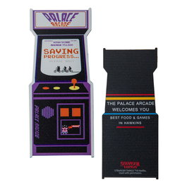 Stranger Things Marcador de metal Arcade