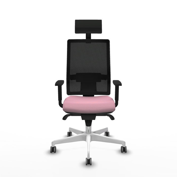 PIQUERAS Y CRESPO Silla de oficina Horna Rosa con mecanismo Sincro PIQUERAS Y CRESPO Silla de oficina Horna Rosa con mecanismo Sincro