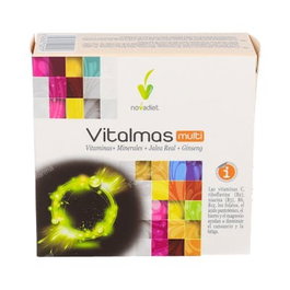 NOVADIET Multi 30 Cápsulas - Complejo Vitamínico para Periodos de Intensa Actividad Física y Mental, Dietas y Convalecencia