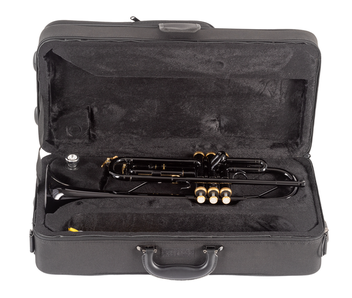 Trompeta J. Michael Tr430Cbk Negra En Si Bemol Trompeta J. Michael Tr430Cbk Negra En Si Bemol