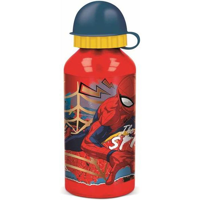 Stor Botella Aluminio Pequeña Spiderman Moving Target 400 ml