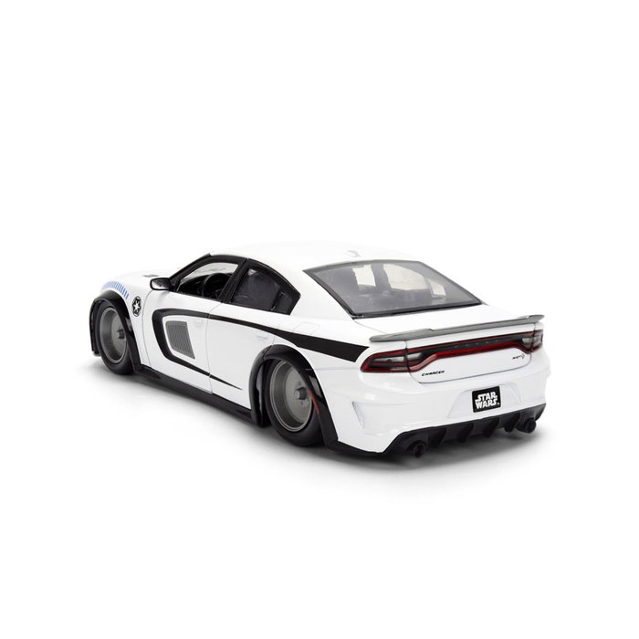 Jada Star Wars Stormtrooper Dodge Charger SRT Hellcat 1:24 Jada Star Wars Stormtrooper Dodge Charger SRT Hellcat 1:24