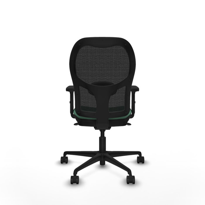 PIQUERAS Y CRESPO Silla de oficina Jorquera Verde Esmeralda y Negro PIQUERAS Y CRESPO Silla de oficina Jorquera Verde Esmeralda y Negro