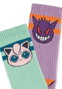 Difuzed Pokémon Pack de 2 Pares de Calcetines Heads Grey 35-38