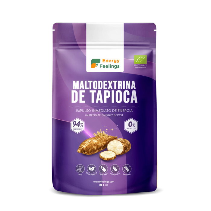 ENERGY FEELINGS Maltodextrina de tapioca ECO VEGAN SG 500gr ENERGY FEELINGS Maltodextrina de tapioca ECO VEGAN SG 500gr