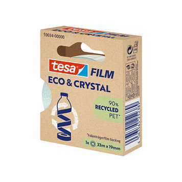TESA Tesafilm Eco&Premium 33:19 HFB Cinta Adhesiva Blanca TESA Tesafilm Eco&Premium 33:19 HFB Cinta Adhesiva Blanca
