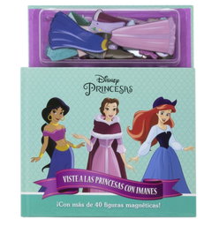 DISNEY LIBROS, Princesas. Viste a las princesas con imanes