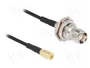 DeLOCK 90724 Cable coaxial TNC hembra a SMB hembra RG-174 20 cm