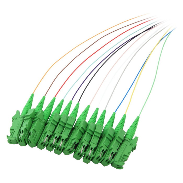 EFB Elektronik O0769.2 Pigtail de fibra óptica OS2 E-2000 APC (12 unidades) EFB Elektronik O0769.2 Pigtail de fibra óptica OS2 E-2000 APC (12 unidades)