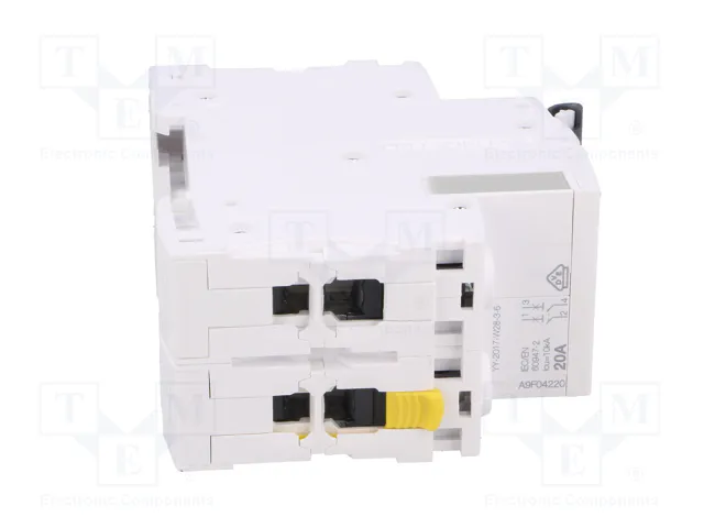 SCHNEIDER ELECTRIC Interruptor magnetotérmico iC60N 20A 2 polos C
