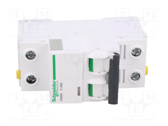 SCHNEIDER ELECTRIC Interruptor magnetotérmico iC60N 20A 2 polos C
