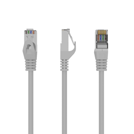 GEMBIRD PP6-1M/W Cable de Red Blanco Cat6 F/UTP (FTP) de 1 Metro