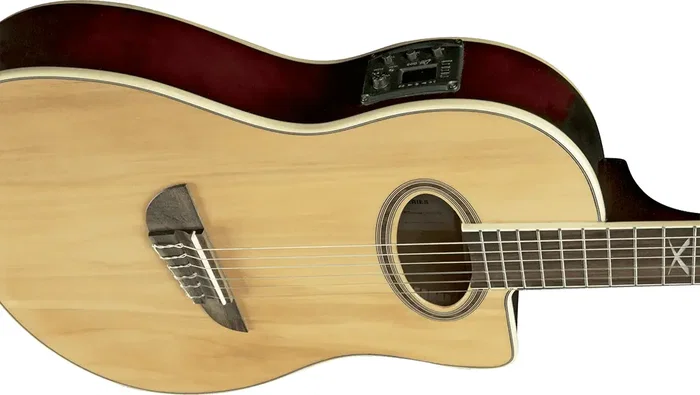Eko Guitarra Nylon N100 Nxt A/E Cutaway - Natural Eléctrica Acústica con Preamplificador y Afinador