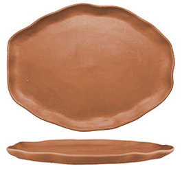 Summa Io Terracota Fuente Grill para Hornear, Gres 39x30 cm - Vajilla (Set de 6)