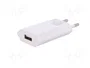 GOOBAY Cargador de red con salida Apple Lightning y USB, Blanco