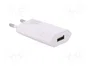 GOOBAY Cargador de red con salida Apple Lightning y USB, Blanco