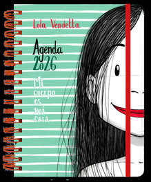 TANTANFAN Agenda anual semanal 2026 Lola Vendetta