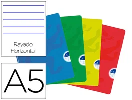 Oxford Libreta Openflex Tapa Flexible Din A5 48 Hojas Rayado Horizontal Colores Surtidos Optik Paper