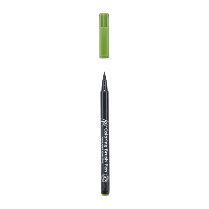 Sakura Koi Coloring Brush Pen Verde vejiga Sakura Koi Coloring Brush Pen Verde vejiga
