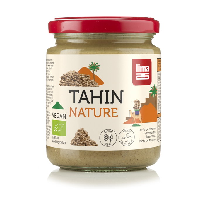 Lima Tahin Bio Puré de Sésamo Natural sin Sal 225g Lima Tahin Bio Puré de Sésamo Natural sin Sal 225g