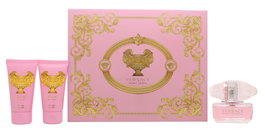 Versace Bright Crystal Set de Regalo 50ml EDT + 50ml Gel de Ducha + 50ml Loción Corporal