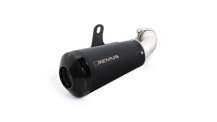 Remus REM1702203018 Tapa Final Classic Sport Negro-Cromo Acero Inoxidable Negro EC Remus REM1702203018 Tapa Final Classic Sport Negro-Cromo Acero Inoxidable Negro EC