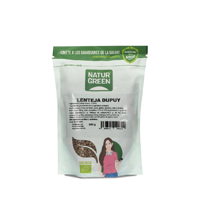 NaturGreen Lentejas Dupuy Bio 500 g NaturGreen Lentejas Dupuy Bio 500 g