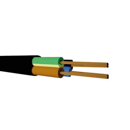 RCT Rollo 100M Manguera 4x1.5mm2 Negro