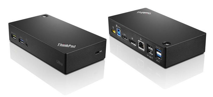Lenovo ThinkPad USB 3.0 Ultra Dock Estación de Acoplamiento Universal hasta 4K2K, Carga Dispositivos Móviles