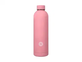 Botella portalíquidos isotérmica Antartik de Acero Inoxidable Libre de BPA, Rosa, 750 ml