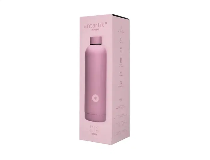 Botella portalíquidos isotérmica Antartik de Acero Inoxidable Libre de BPA, Rosa, 750 ml Botella portalíquidos isotérmica Antartik de Acero Inoxidable Libre de BPA, Rosa, 750 ml