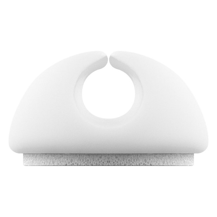 Goobay Pack de 5 Guías de Cables para Escritorio, Blanco Goobay Pack de 5 Guías de Cables para Escritorio, Blanco